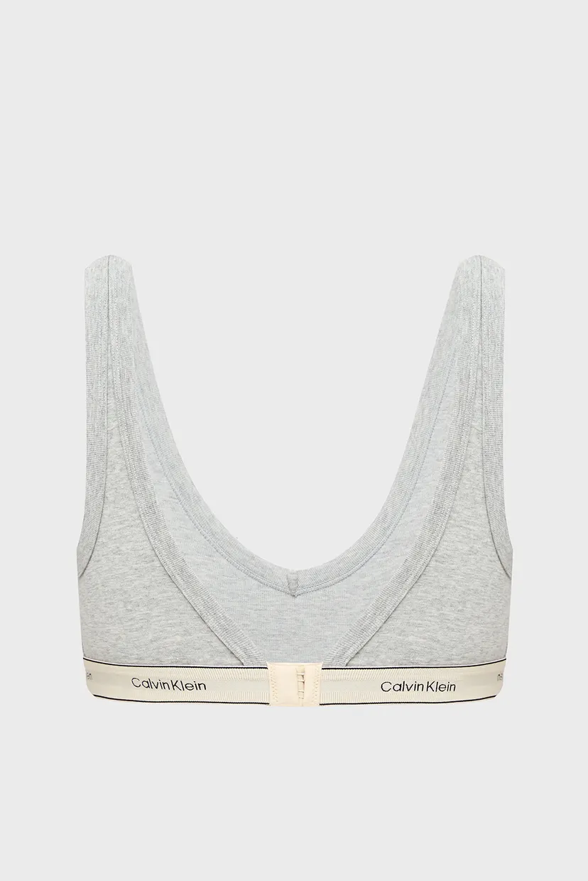 Женский серый бюстгальтер LIGHTLY LINED TRAINGLE BRALETTE 8