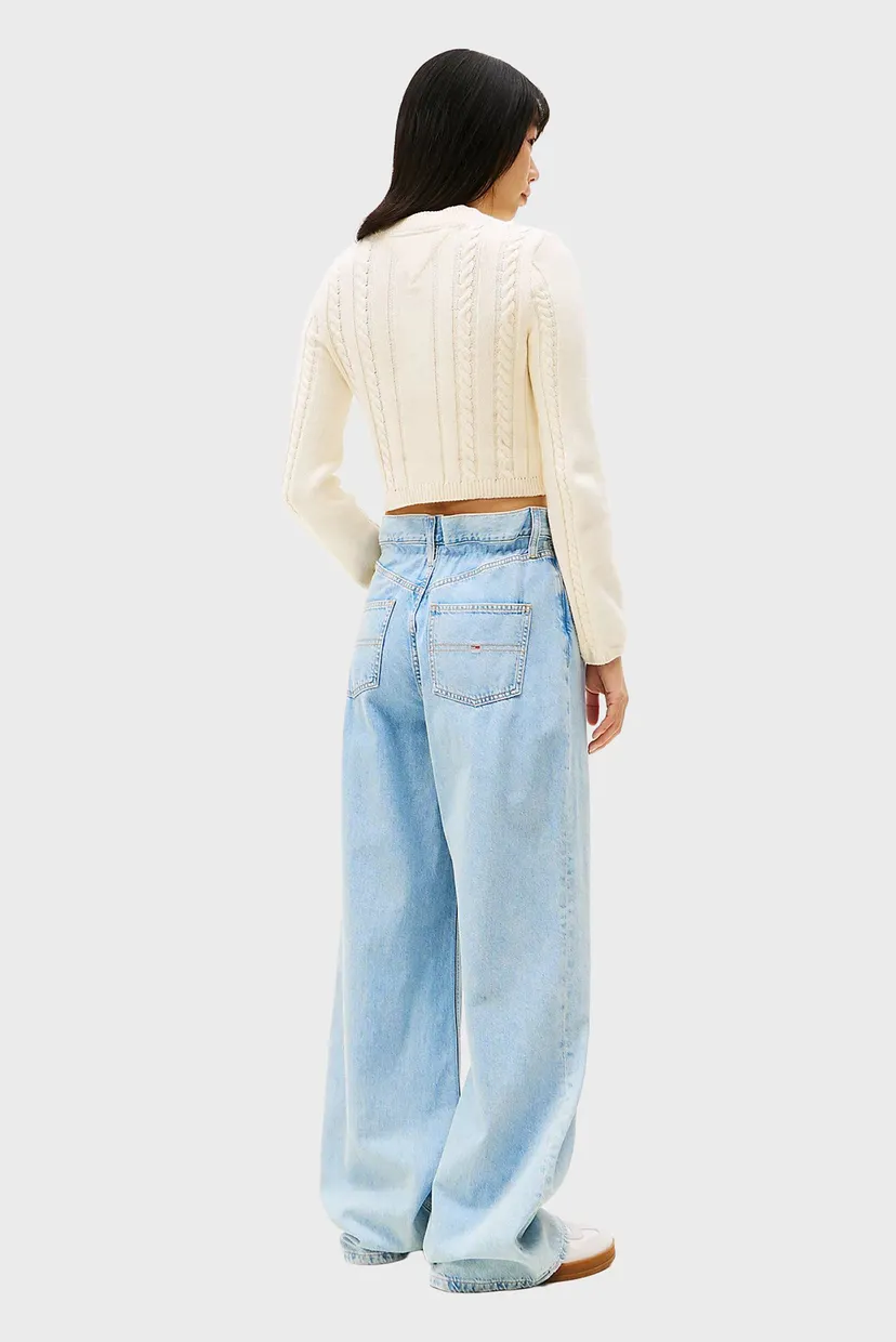 Женские голубые джинсы PAPERBAG JEAN 3