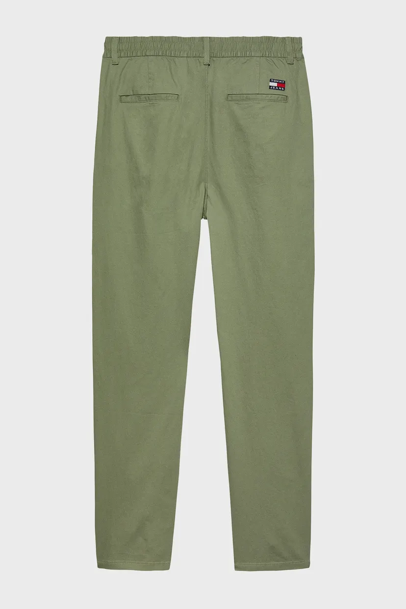 Чоловічі оливкові брюки ISAAC HEMP 7
