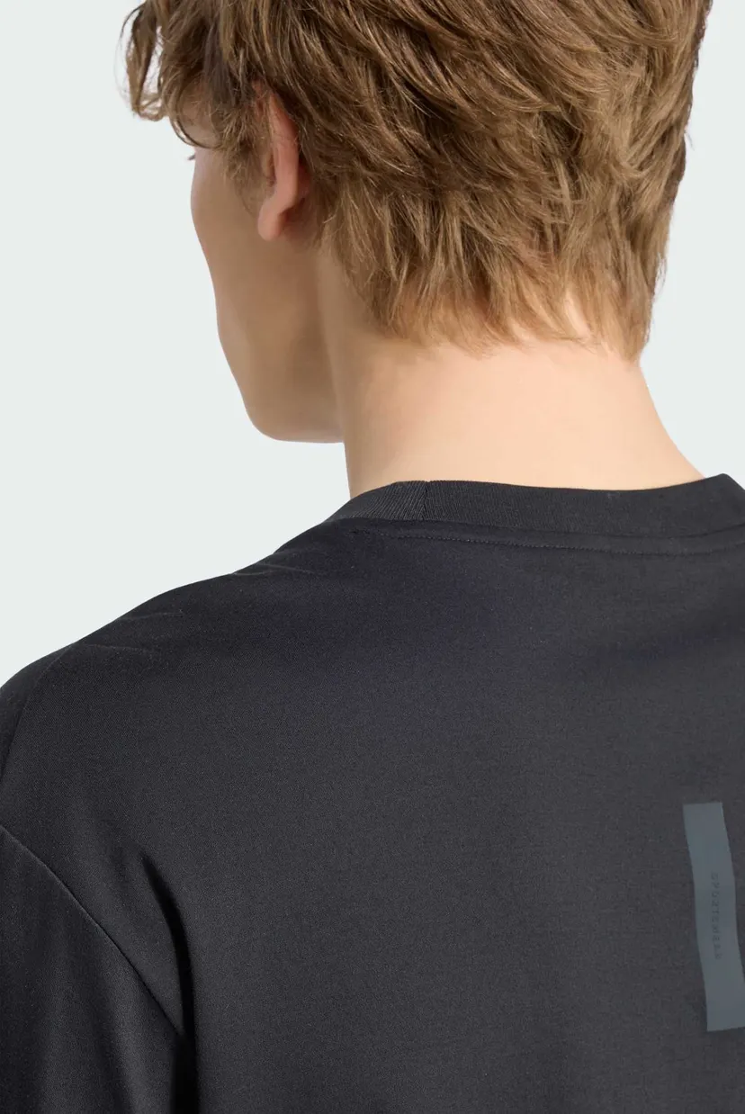Мужская черная футболка ADIDAS Z.N.E. LOOSE FIT 5