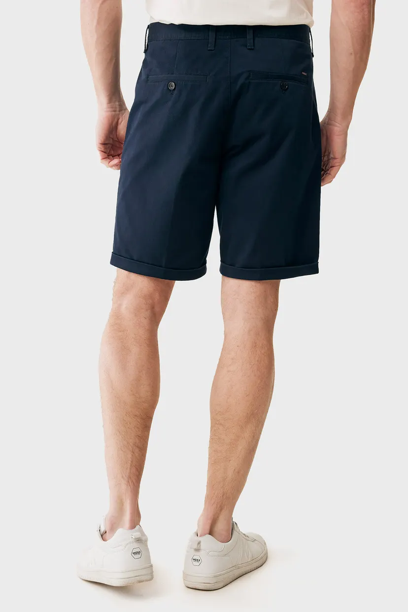 Мужские темно-синие шорты CRAIG Garment dye chino shorts 3