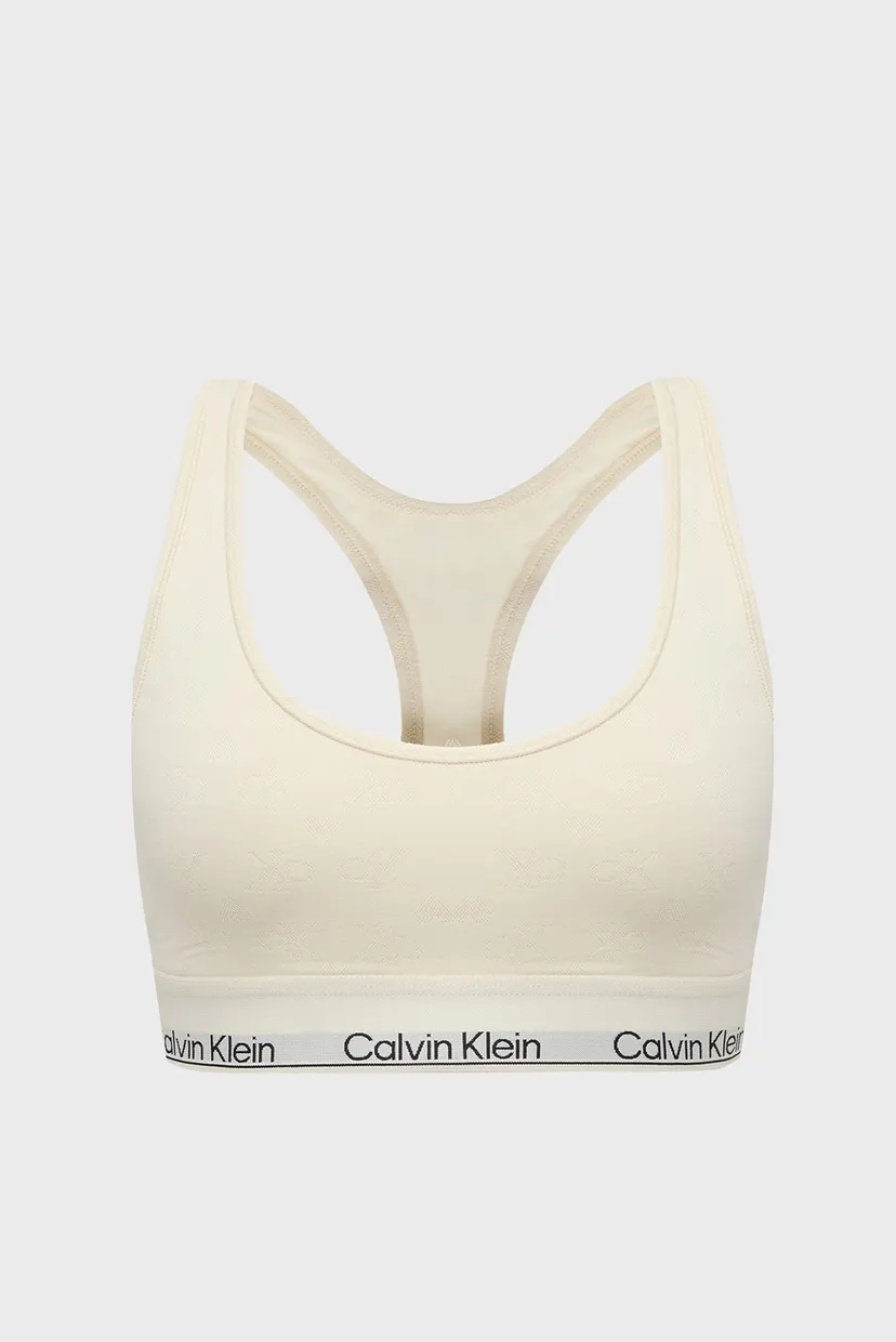 Жіночий білий топ з візерунком UNLINED BRALETTE 6
