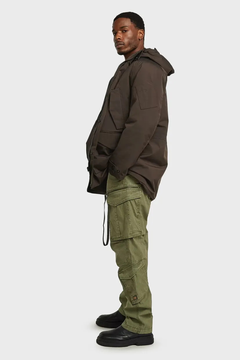 Мужские зеленые карго Rovic Zip 3D Loose 3