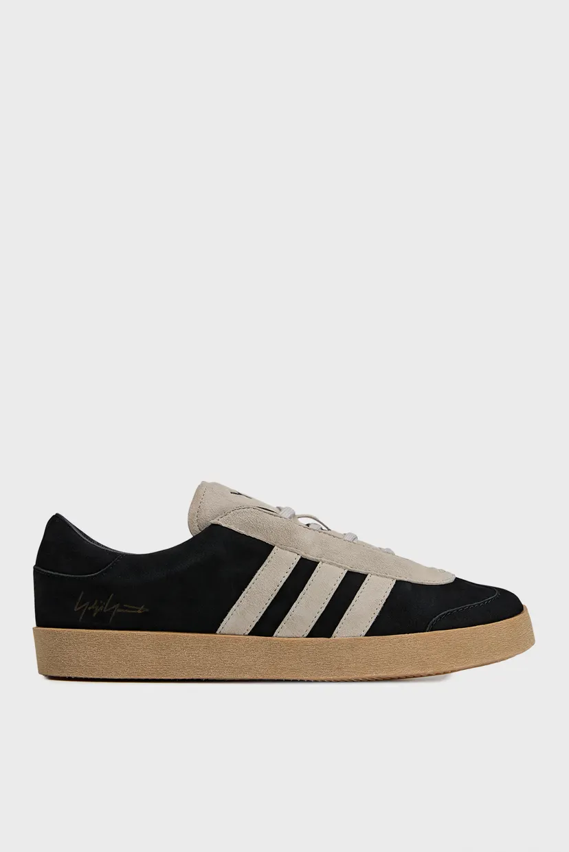 Черные замшевые сникерсы Y-3 GAZELLE adidas KI4340 — MD-Fashion