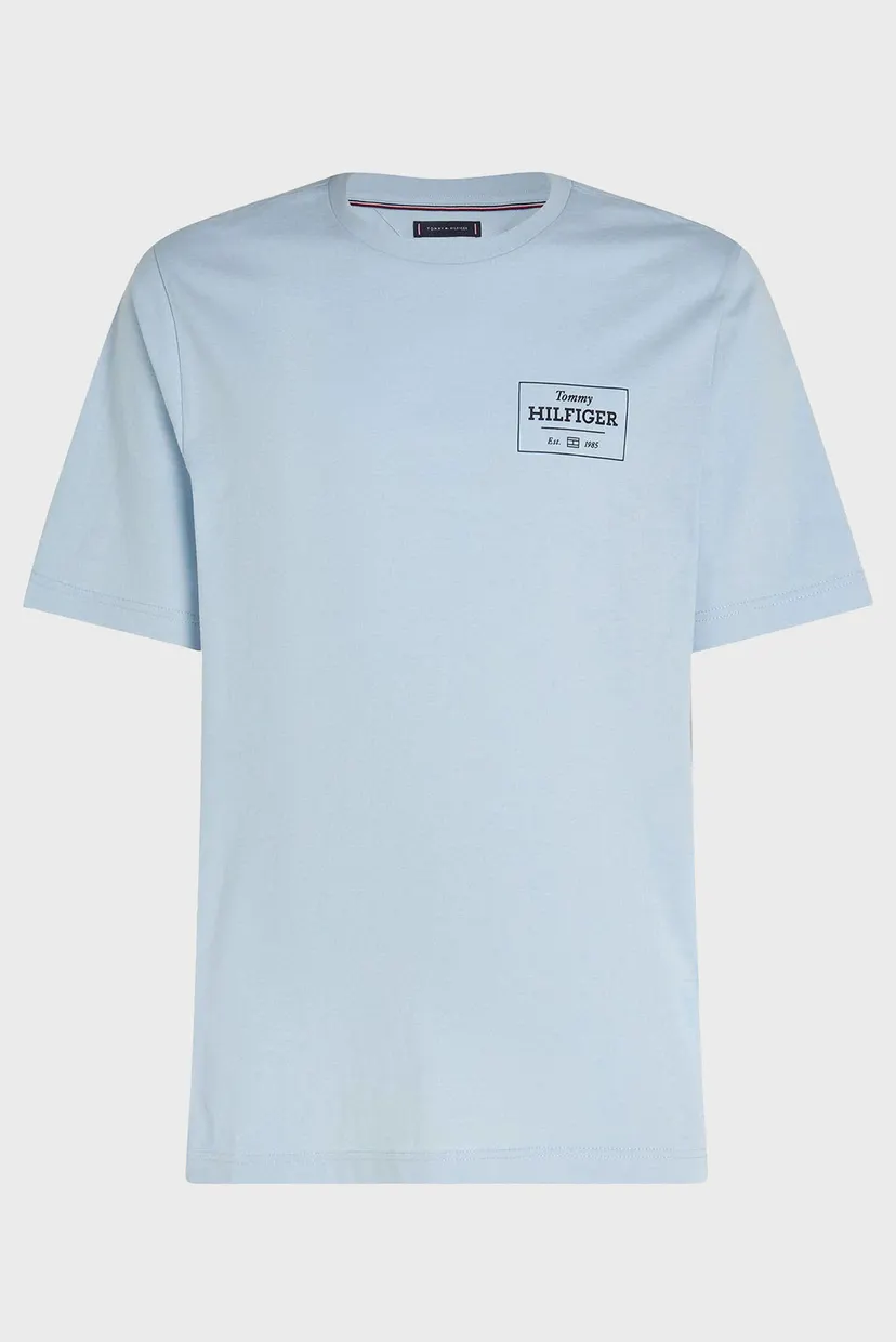 Чоловіча блакитна футболка MONOTYPE PRINTED LABEL TEE 5