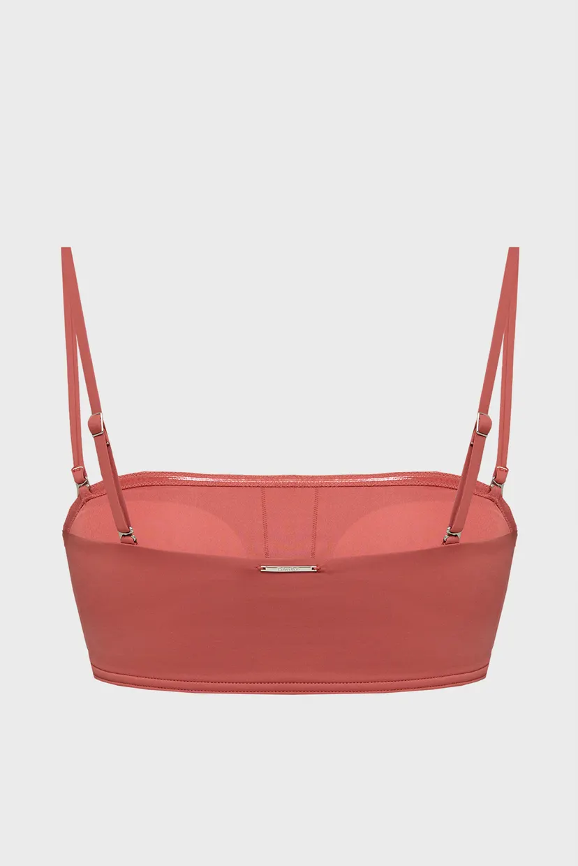 Женский коралловый лиф от купальника BANDEAU- RP 9