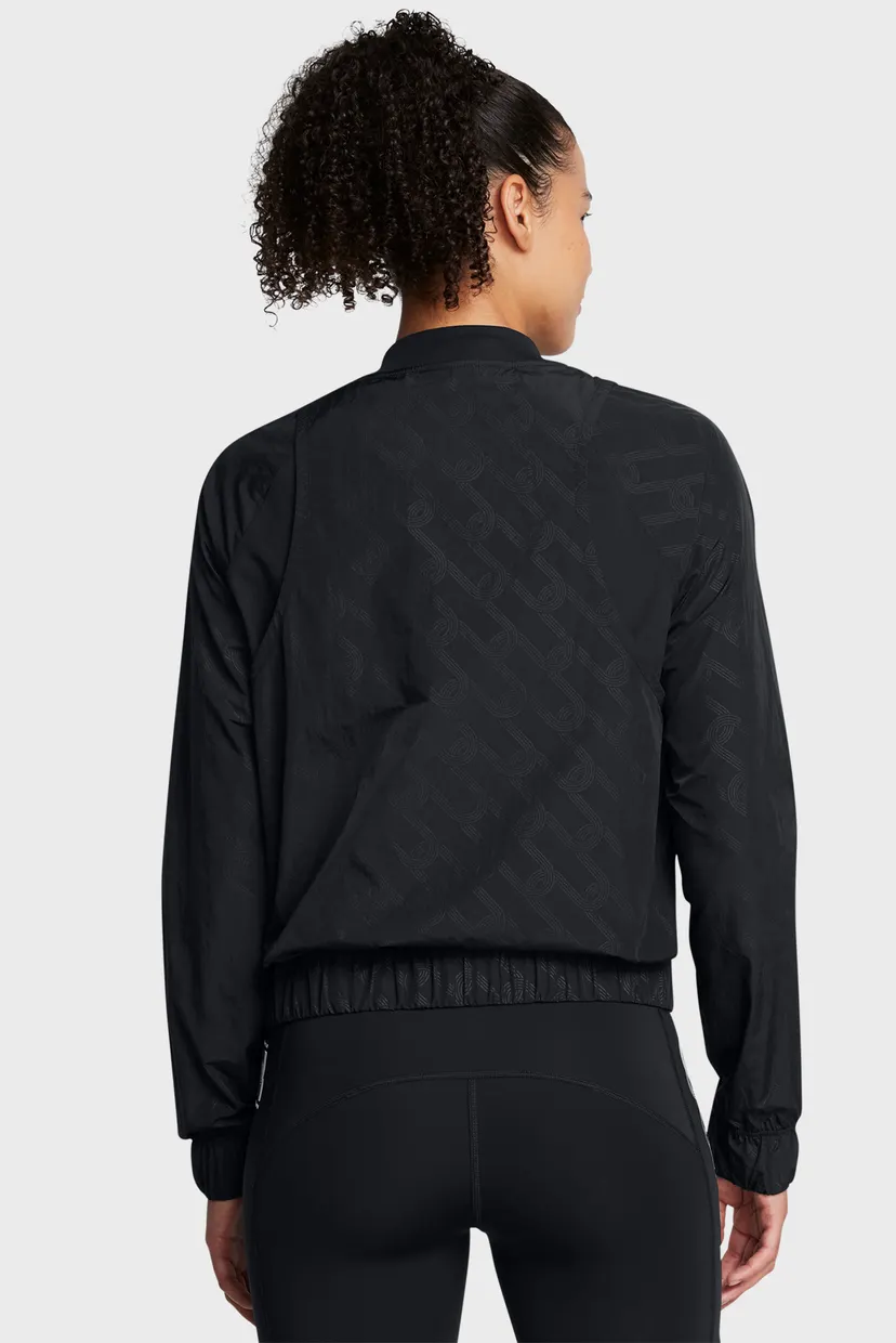 Жіноча чорна вітровка UA Run Anywhere Jacket 3