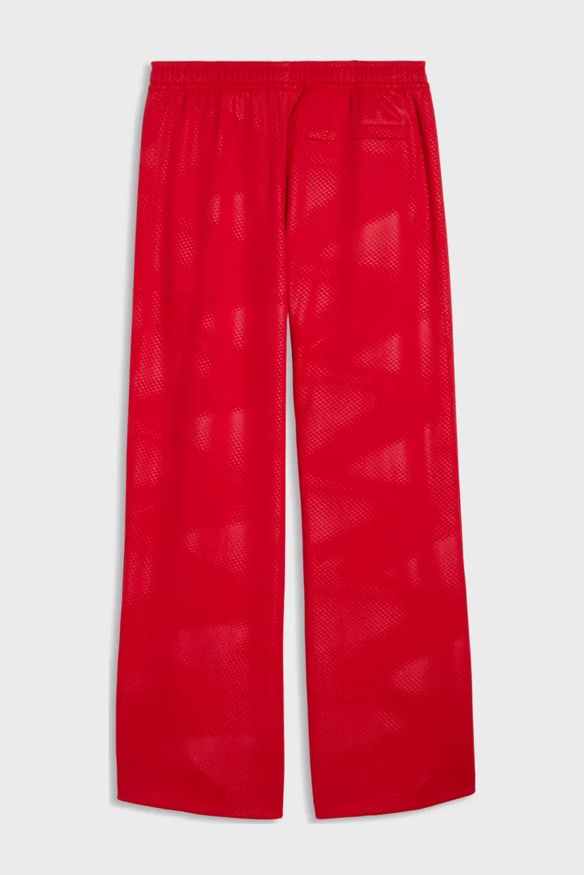 Чоловічі червоні спортивні штани Scuderia Ferrari T7 Oversized Track Pants Men 5
