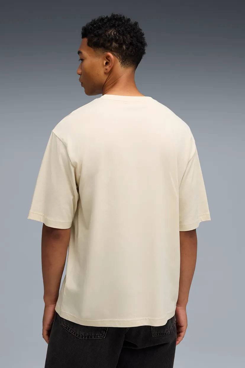 Чоловіча бежева футболка Graphic Photoprint Tee Men 3