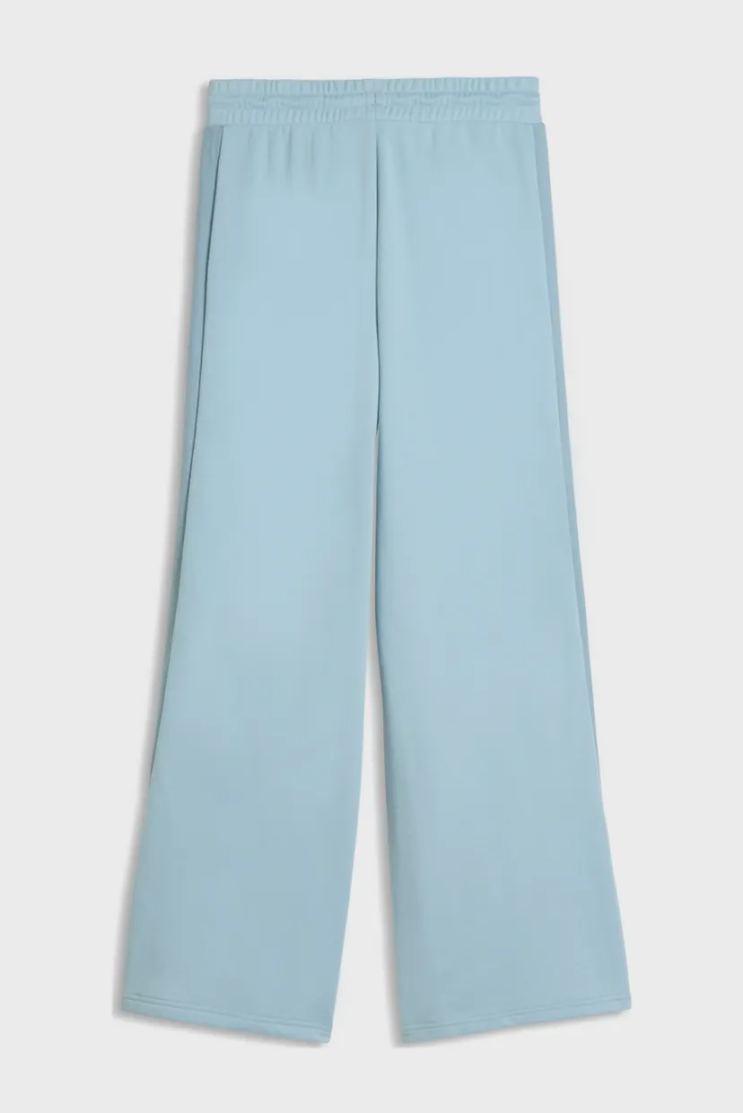 Жіночі блакитні спортивні штани HER High-Waist Wide-Leg Pants Women 5