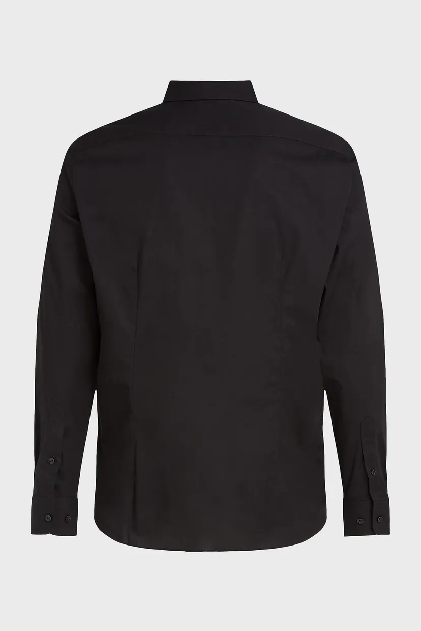 Чоловіча чорна сорочка FLEX POPLIN 5
