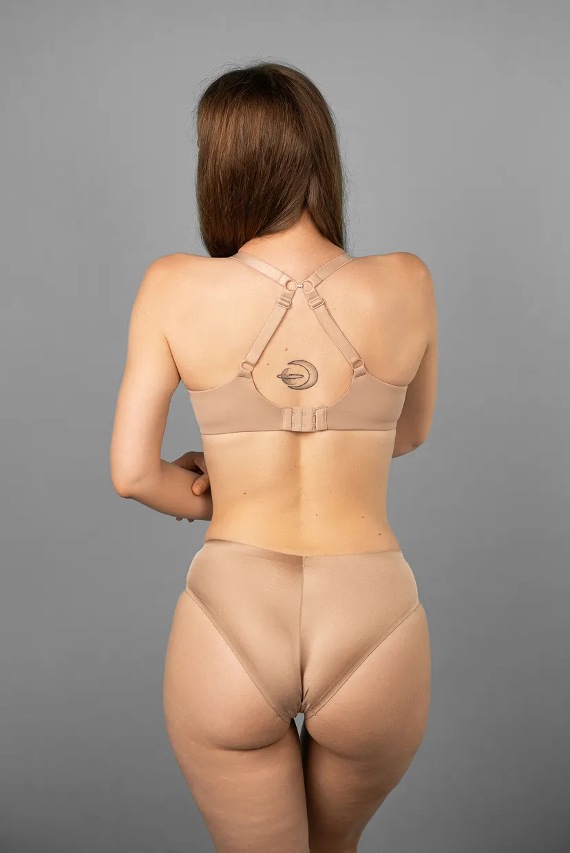 Женский бежевый бюстгальтер 3