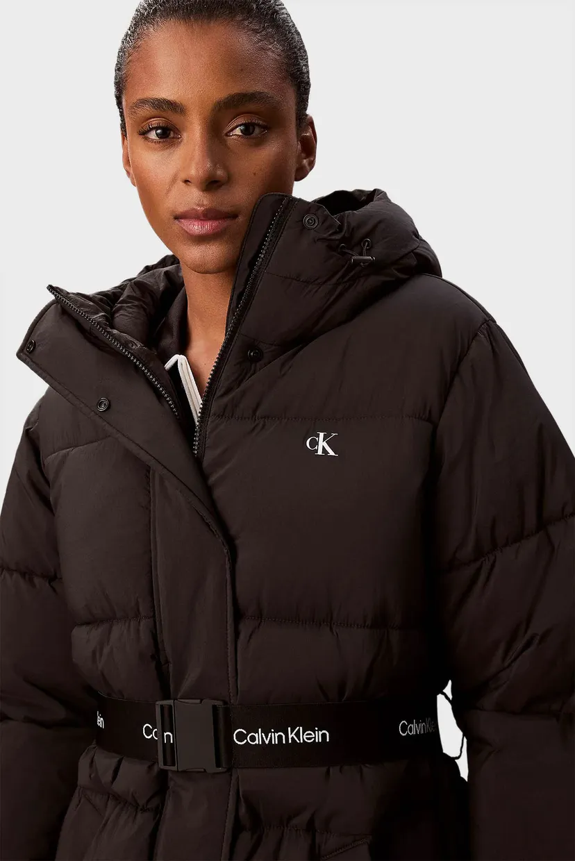 Женская черная куртка PUFFER 5