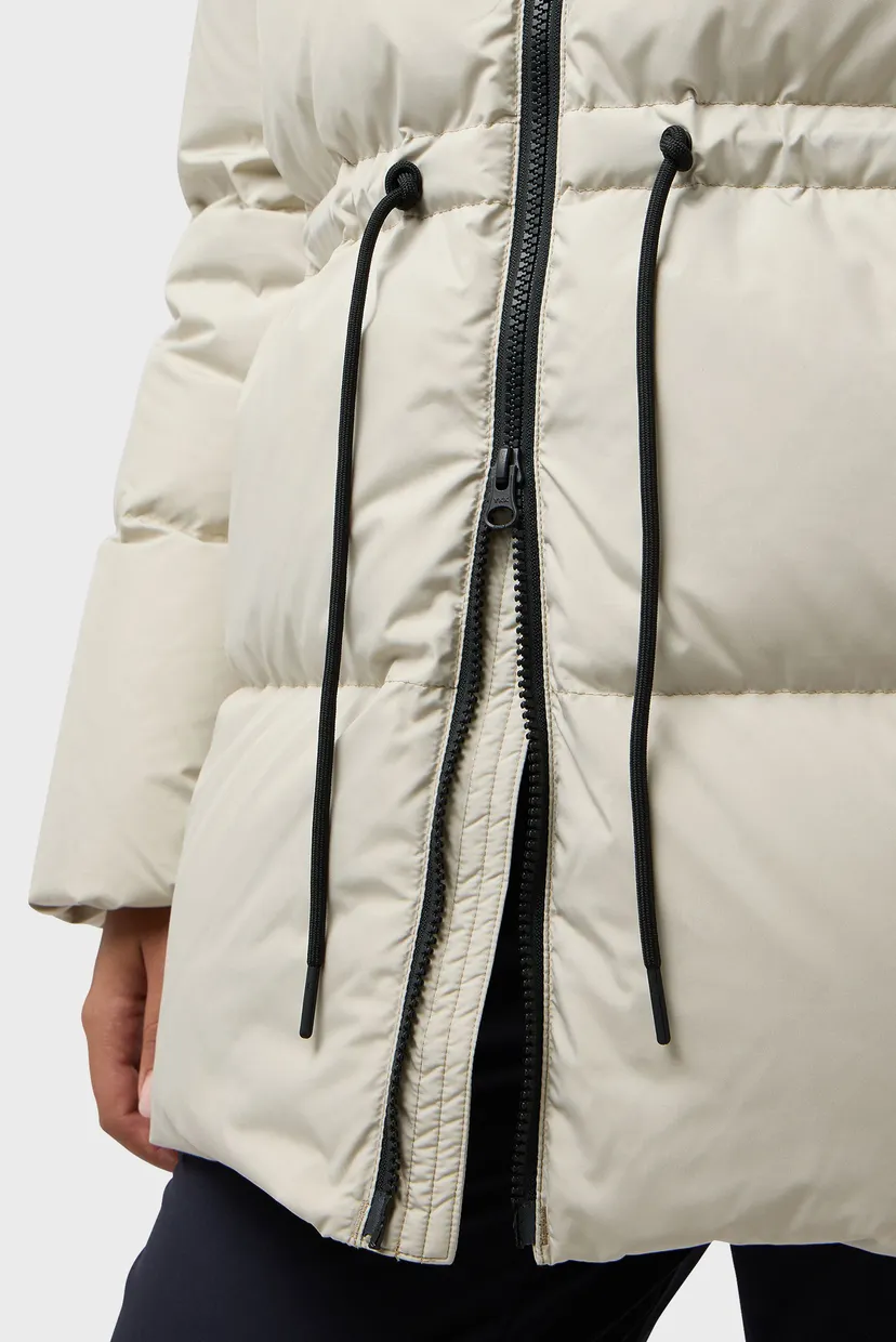 Женский белый пуховик KIRSCHALLEE JKT W 4