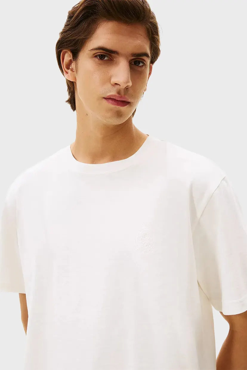 Чоловіча біла футболка SMALL CREST 4