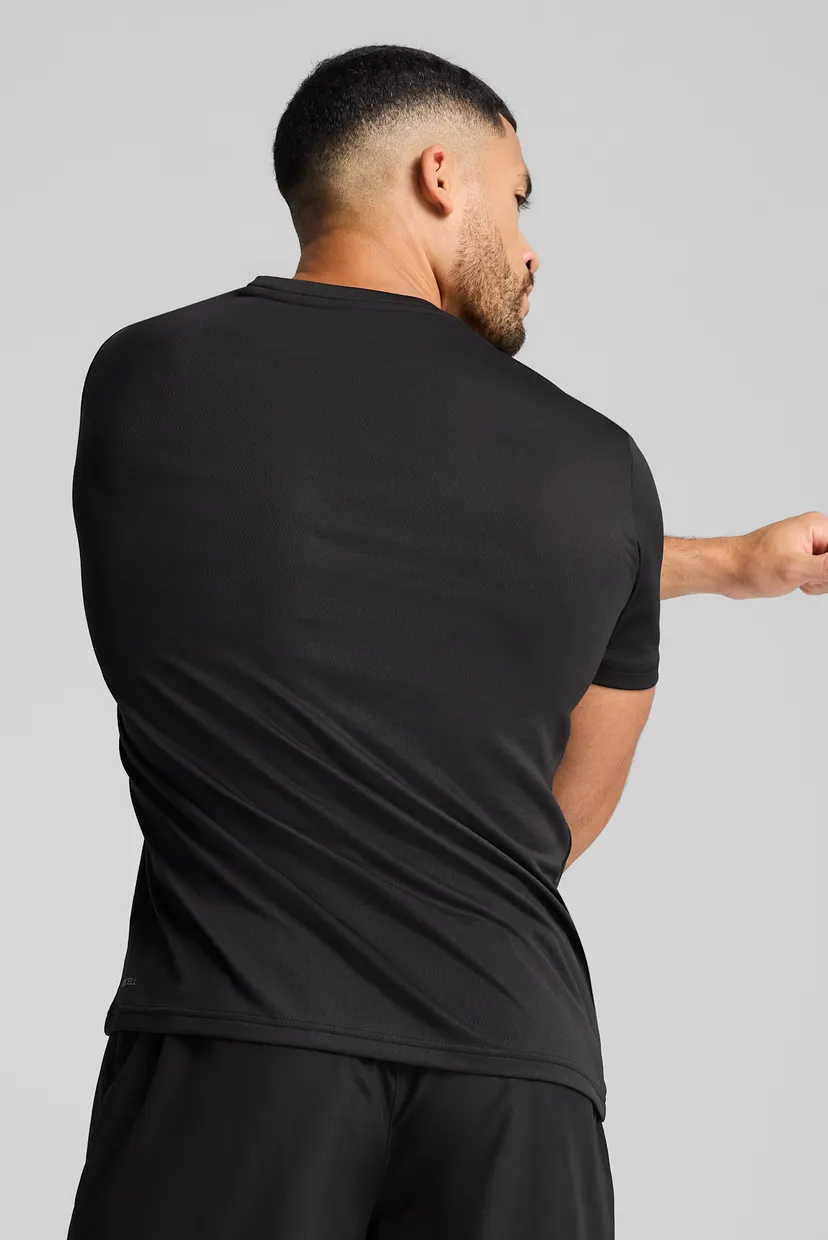 Мужская черная футболка Train All Day Essentials Texture Tee Men 3