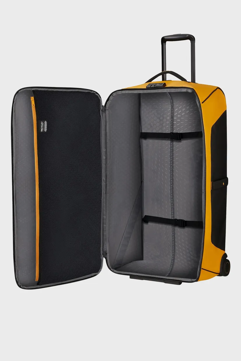 Желтый чемодан 79 см ECODIVER YELLOW 5