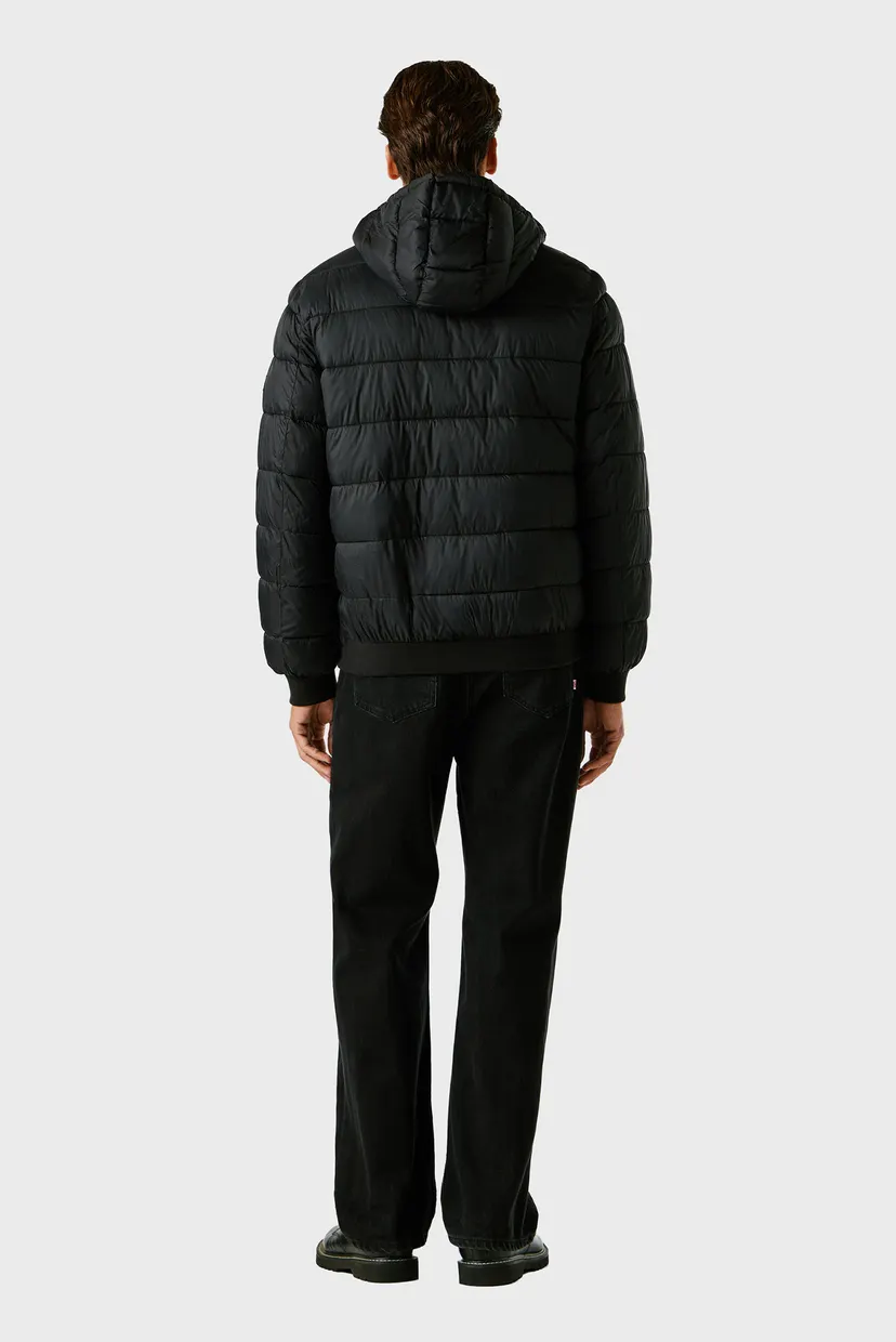 Чоловіча чорна куртка PUFFER 4