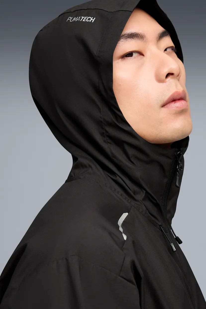 Мужская черная куртка PUMATECH Relaxed Track Jacket Men 5
