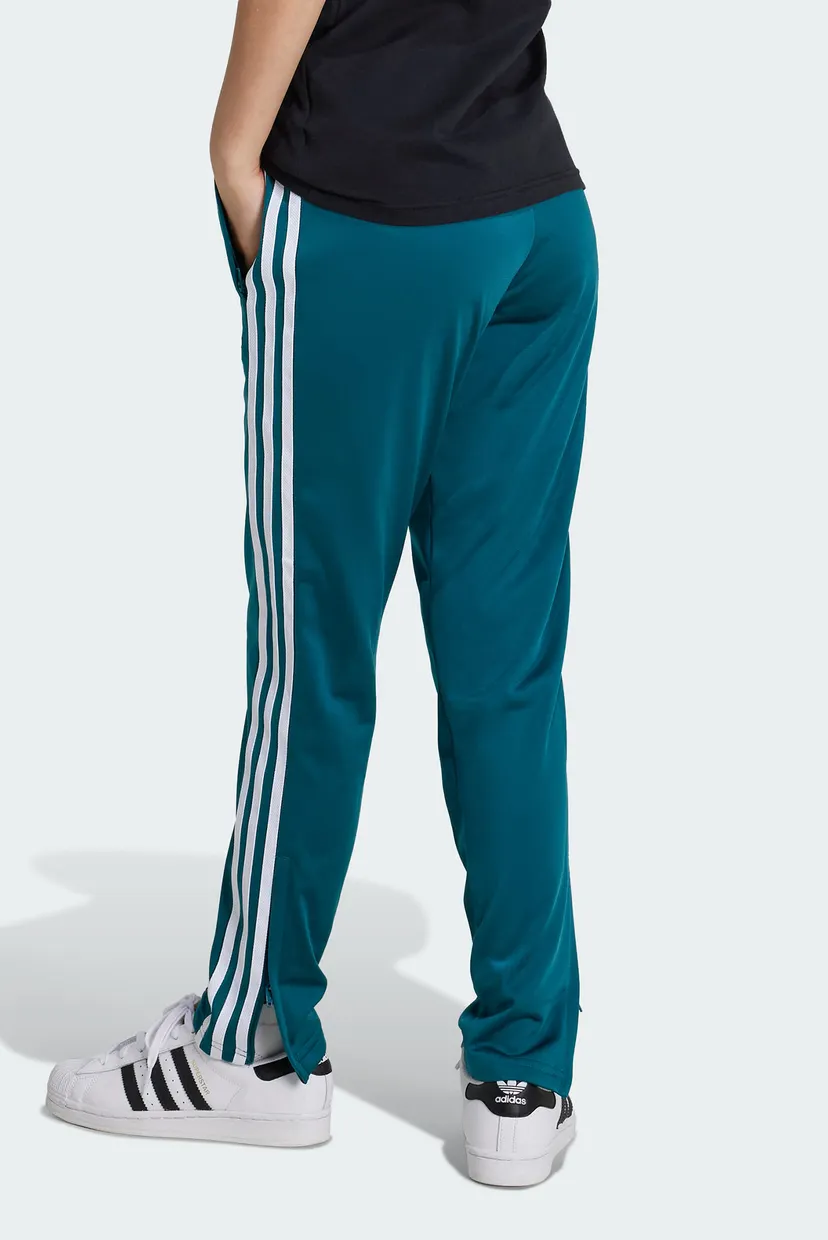 Детские бирюзовые спортивные брюки Adicolor SST Open Hem Slim Track Kids 3