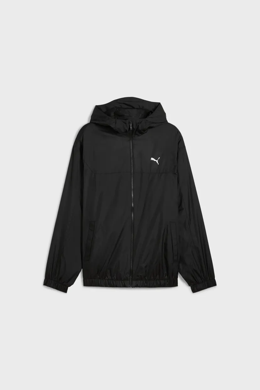 Чоловіча чорна вітровка Essentials Relaxed Windbreaker Men 6