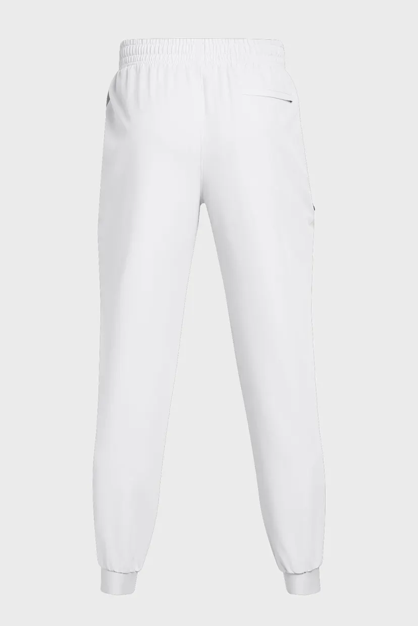 Чоловічі білі спортивні штани UA Unstoppable Woven Jogger 6