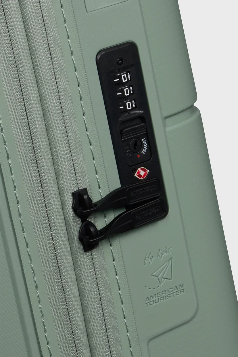 Мятный чемодан 55 см DASHPOP ICEBERG GREEN 6