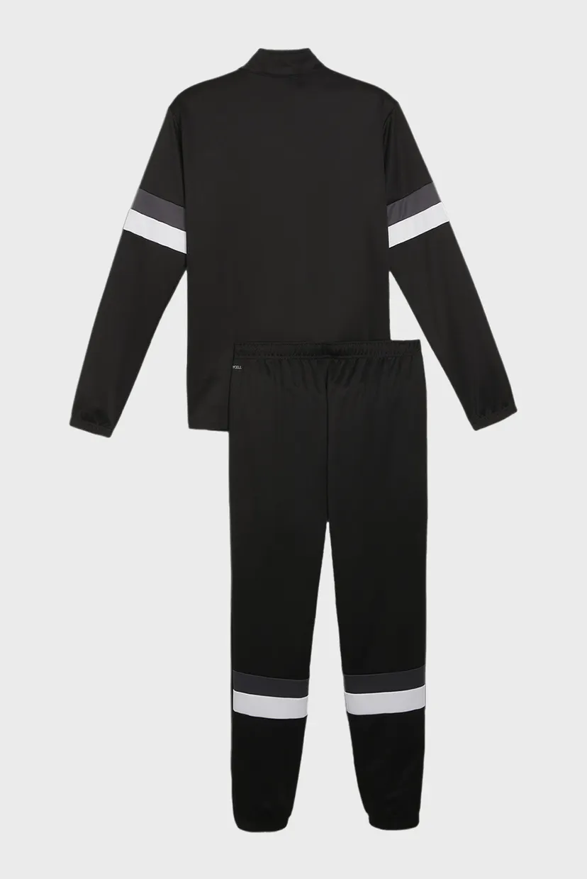 Мужской черный спортивный костюм (кофта, брюки) teamRISE Men's Football Tracksuit 7