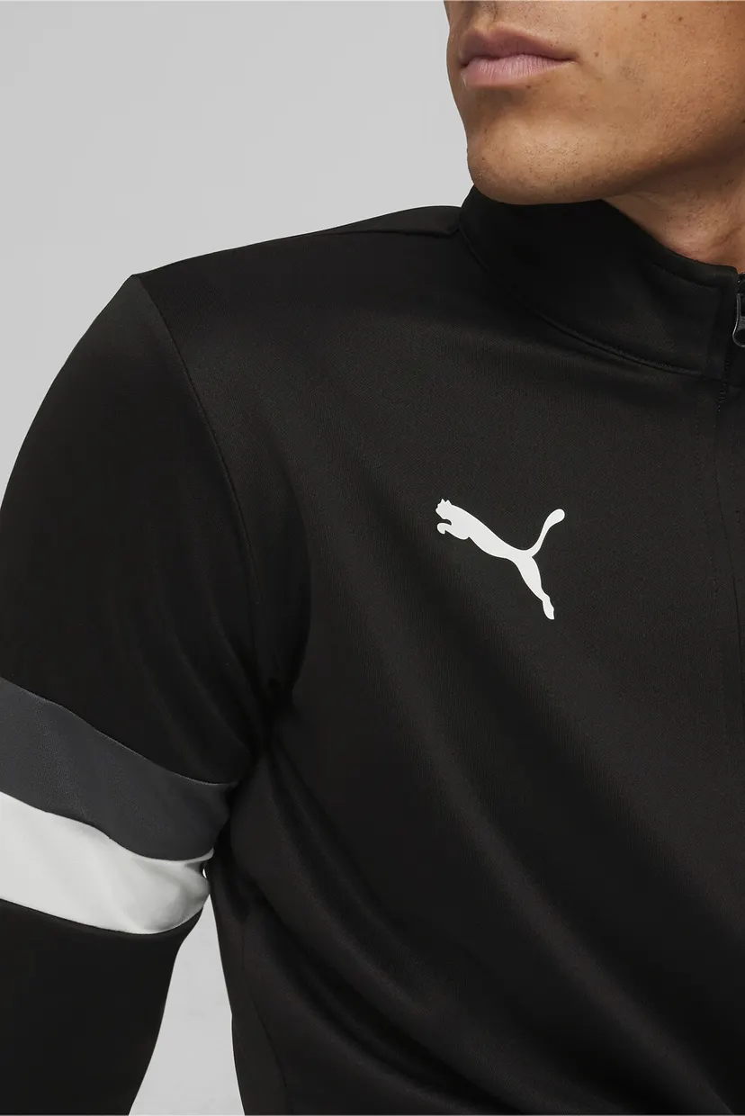 Мужской черный спортивный костюм (кофта, брюки) teamRISE Men's Football Tracksuit 4
