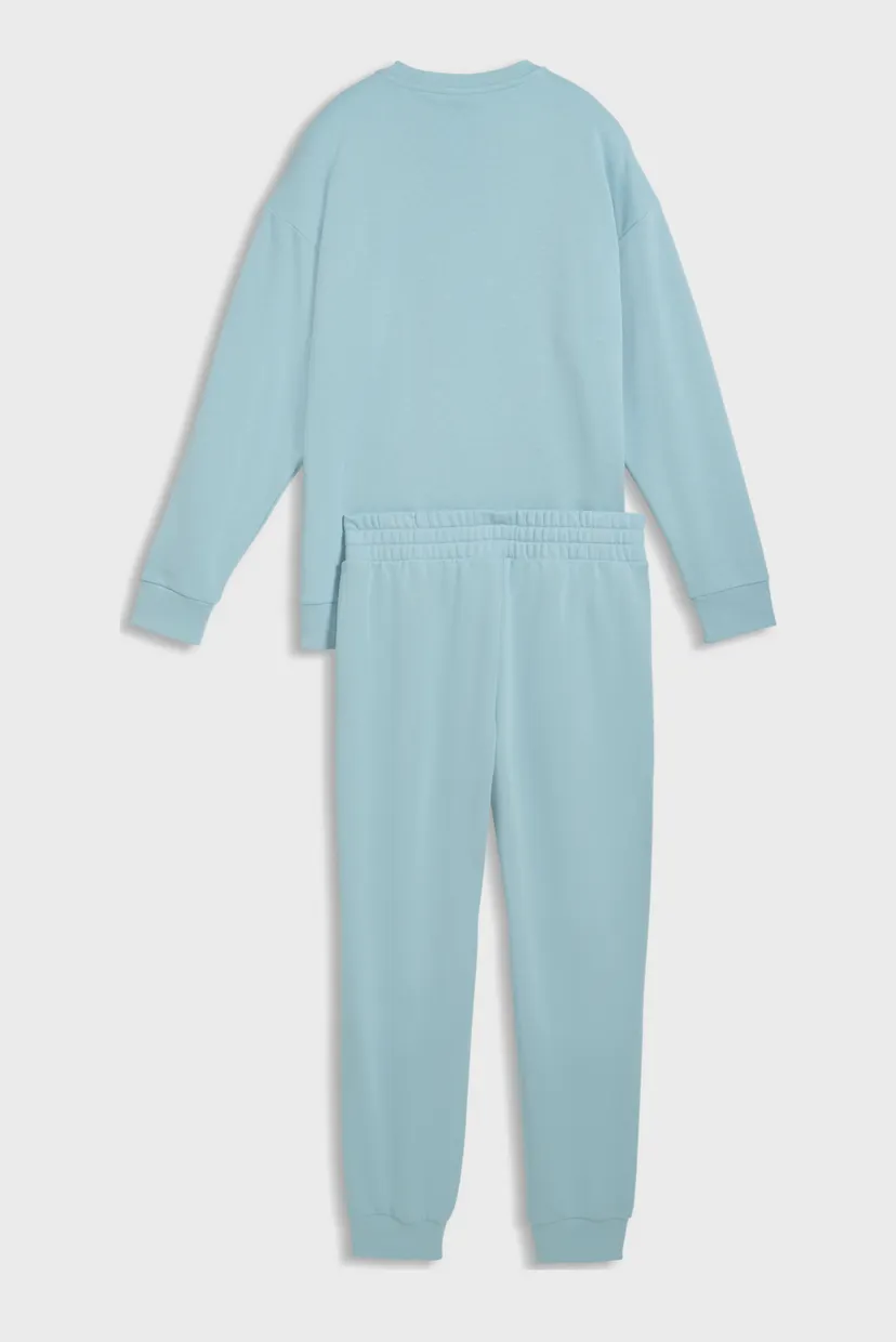 Жіночий блакитний спортивний костюм (світшот, штани) Relaxed Tracksuit Women 5