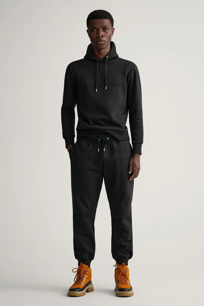 Мужские черные спортивные брюки TONAL ARCHIVE SHIELD PANTS 6