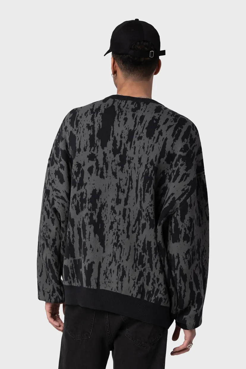 Сірий джемпер MARBLE KNIT (унісекс) 4