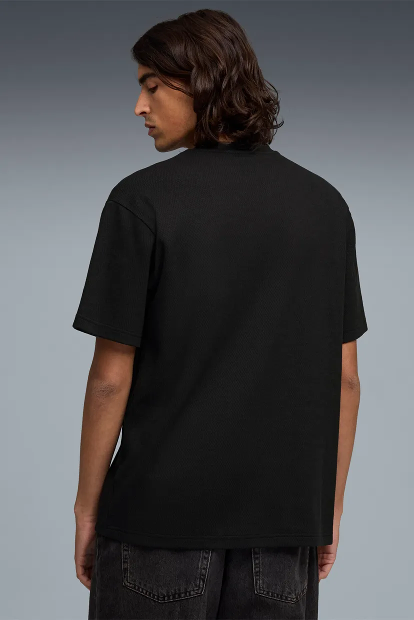 Чоловіча чорна футболка Essentials Elevated Relaxed Tee Men 3