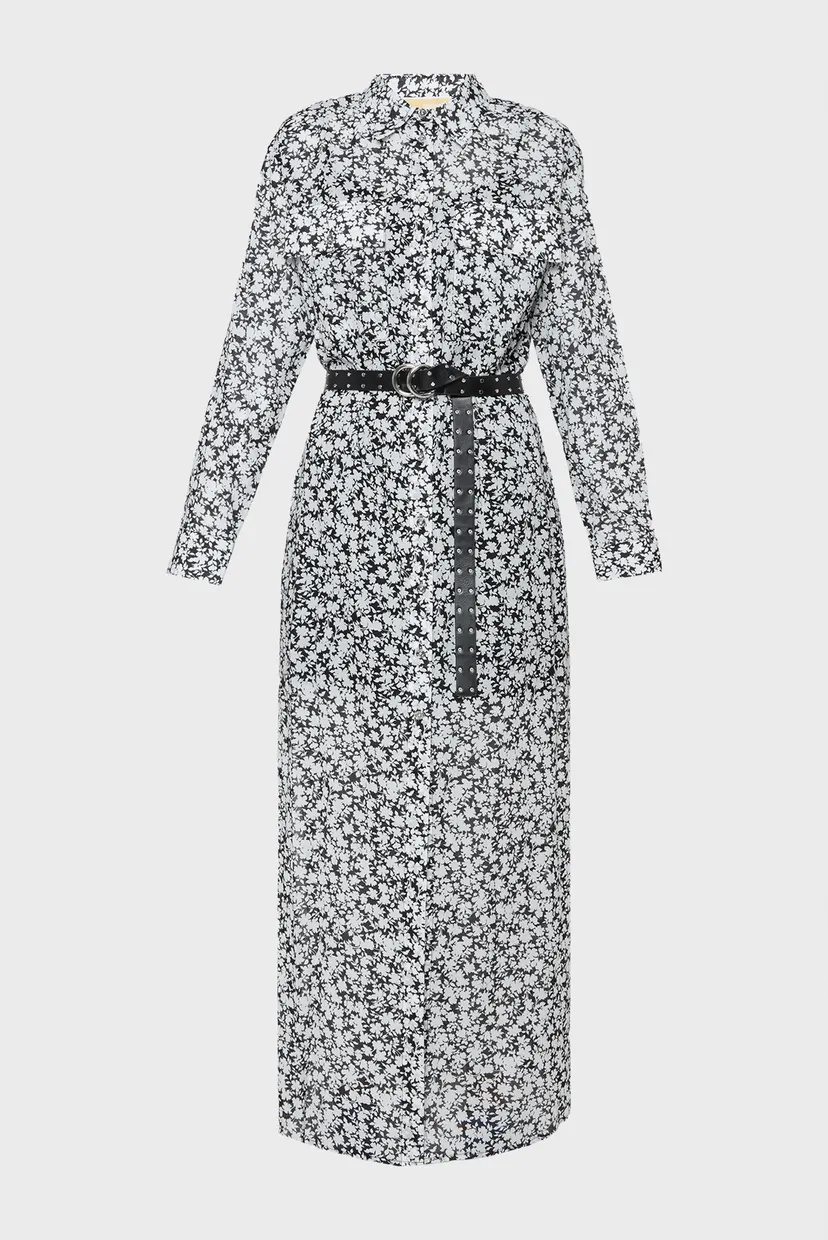 Жіноча сукня з візерунком COTTON MAXI 4