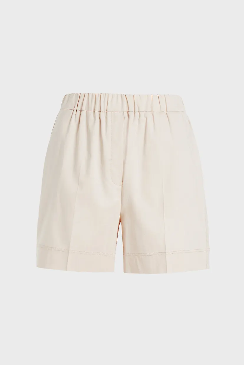 Женские бежевые шорты SUMMER TENCEL RELAXED 5