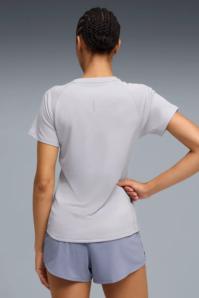 Жіноча сіра футболка VELOCITY Running Tee Women 3