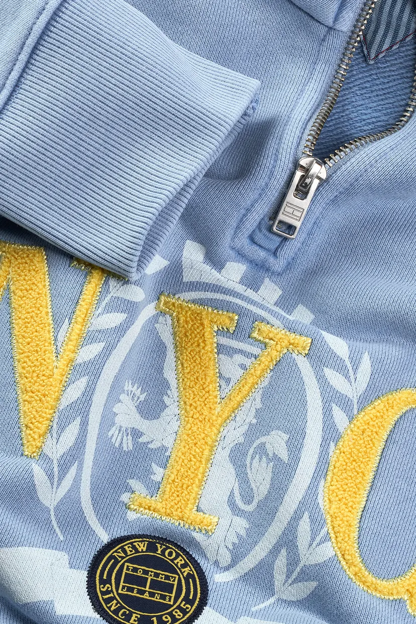 Женская голубая спортивная кофта VARSITY GRAPHIC 5