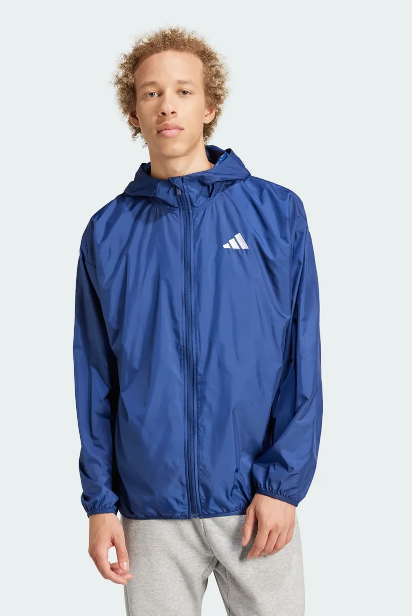 Чоловіча синя вітровка Essentials Big Logo Woven adidas JE6385