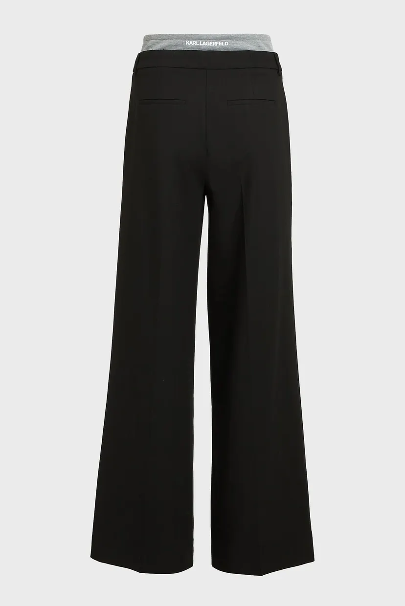 Жіночі чорні брюки IKON DOUBLE WAISTBAND 6