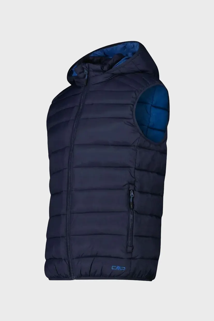 Чоловічий темно-синій жилет SNAPS HOOD 3M THINSULATE 3