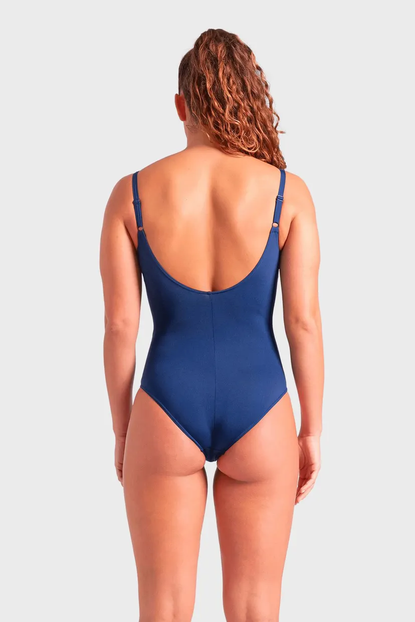 Жіночий темно-синій купальник SWIMSUIT VICTORIA U BACK SOLID 3