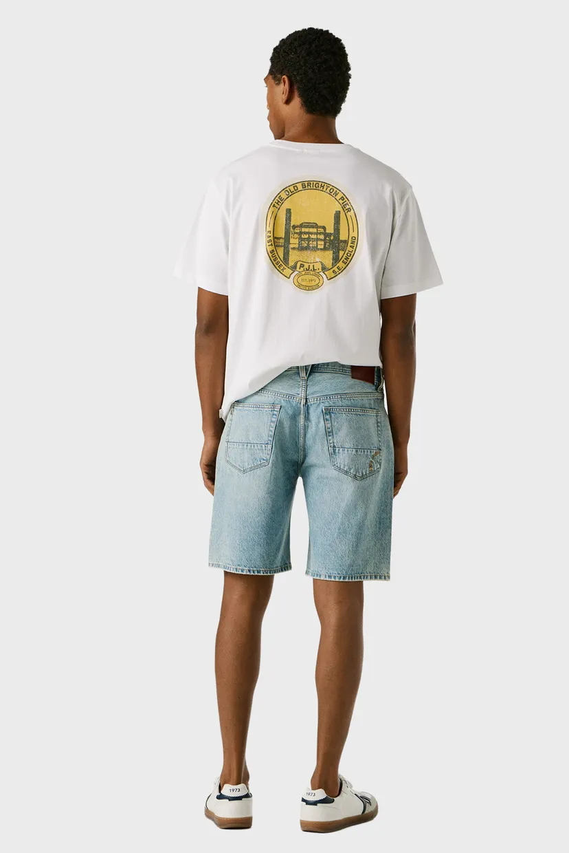 Мужские голубые джинсовые шорты LOOSE TOM VINTAGE 3