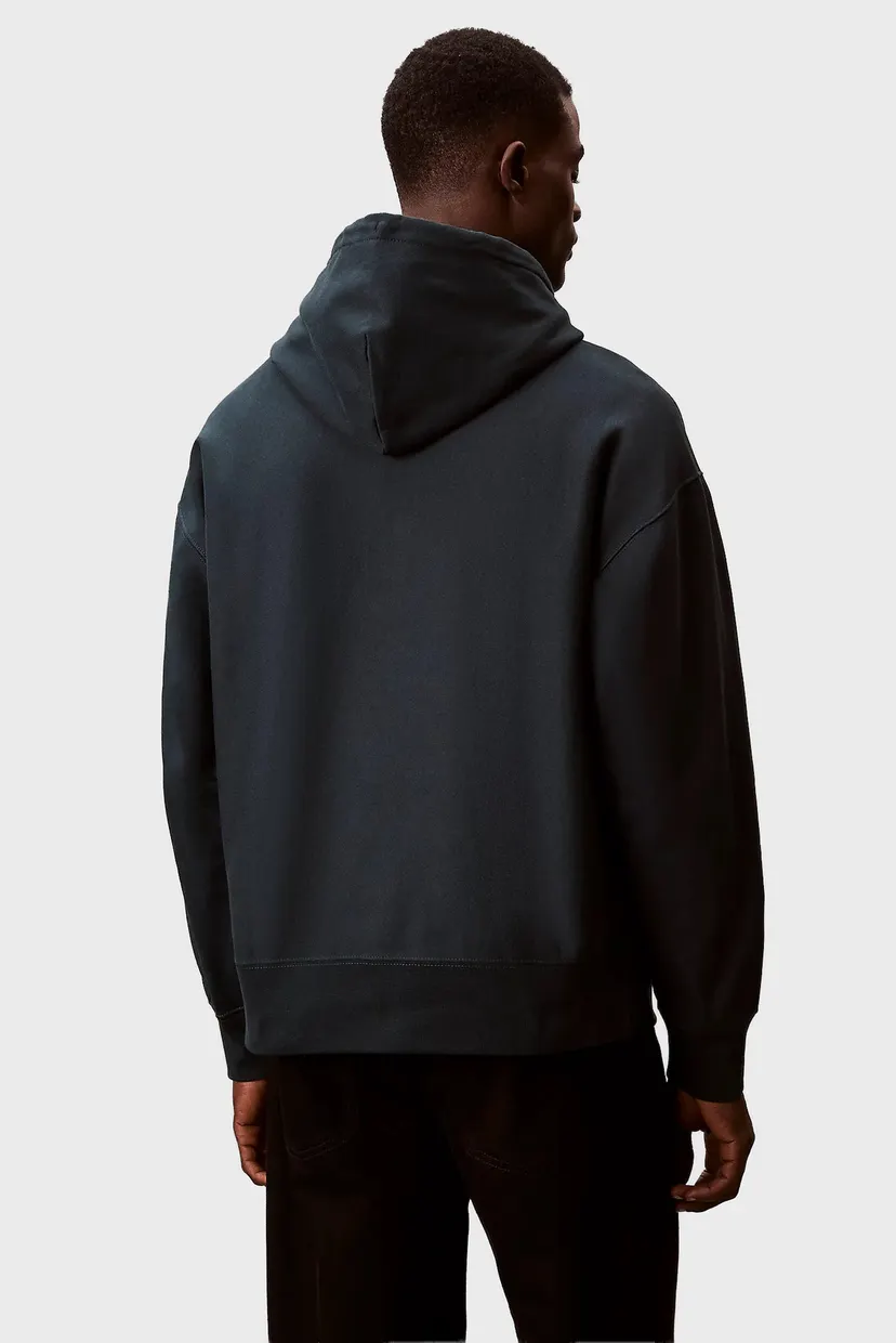 Мужское темно-синее худи PREMIUM FLEECE 3