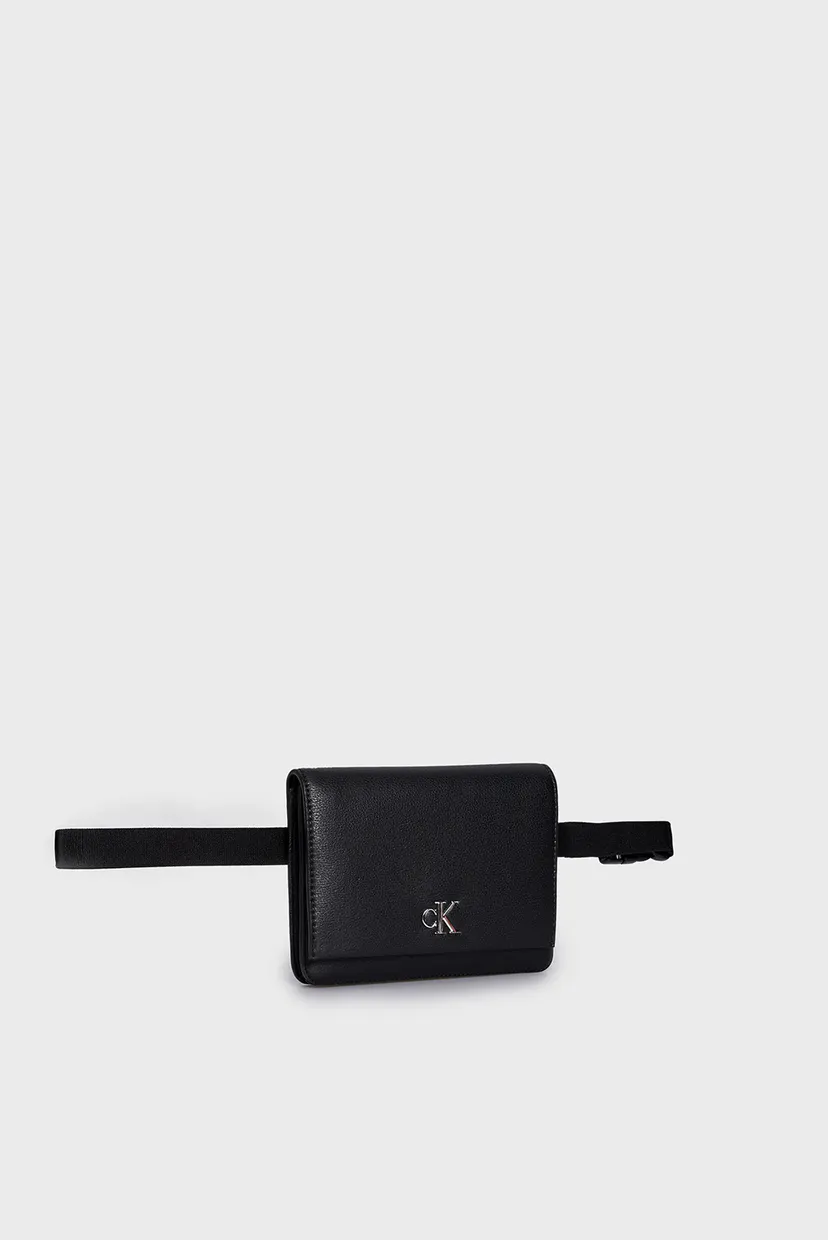 Женская черная поясная сумка MINIMAL MONOGRAM SQ WAISTBAG20 3