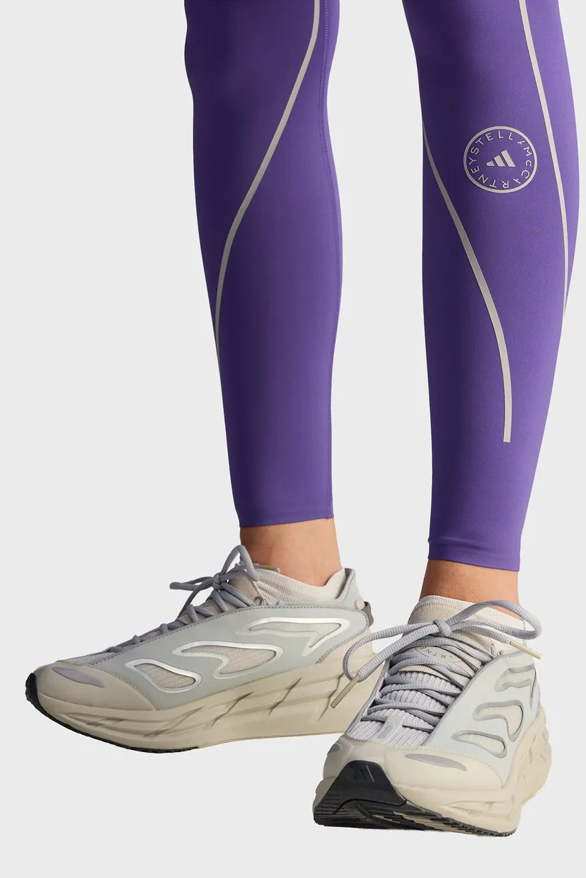 Жіночі фіолетові тайтси adidas by Stella McCartney TruePace 5