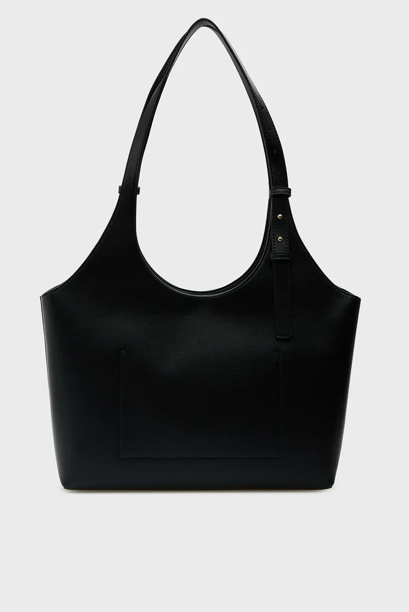 Женская черная сумка TOTE 4