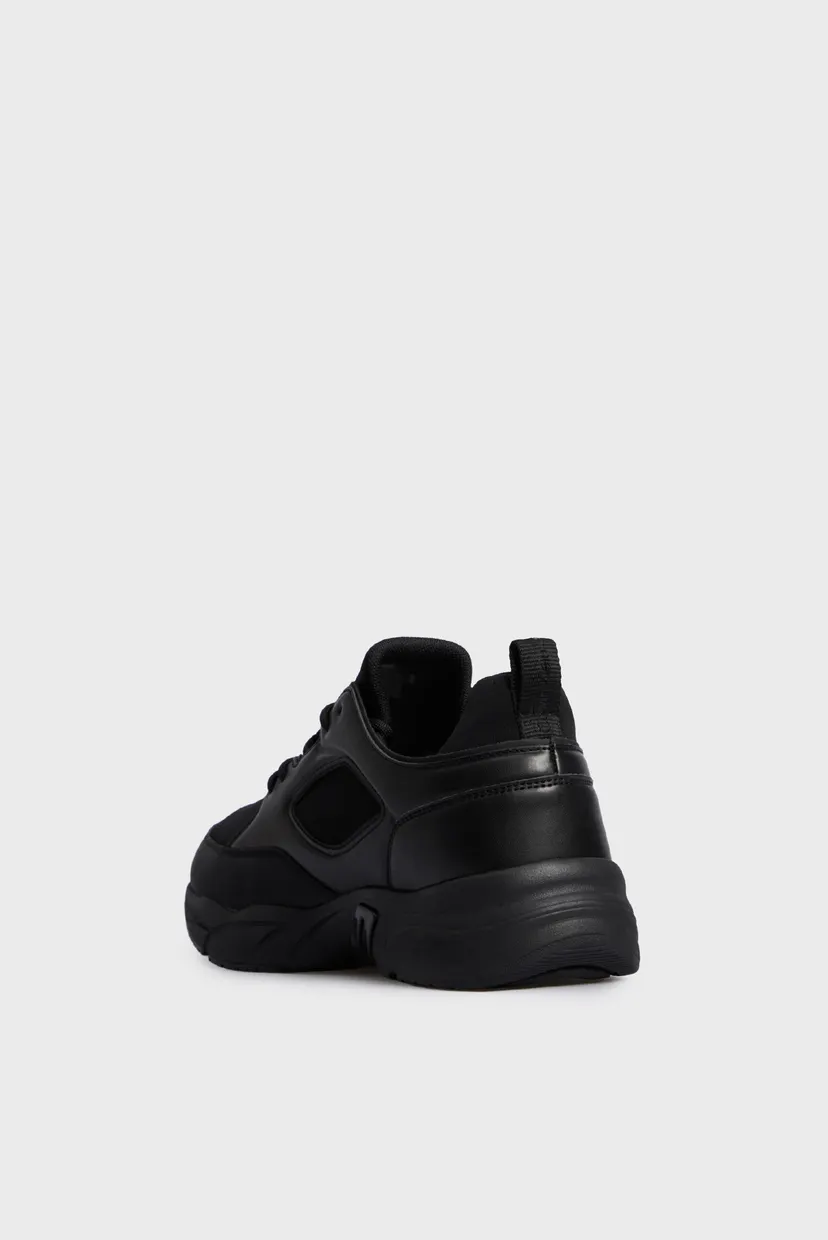 Мужские черные кроссовки RETRO TENNIS LOW LACEUP MTL 5