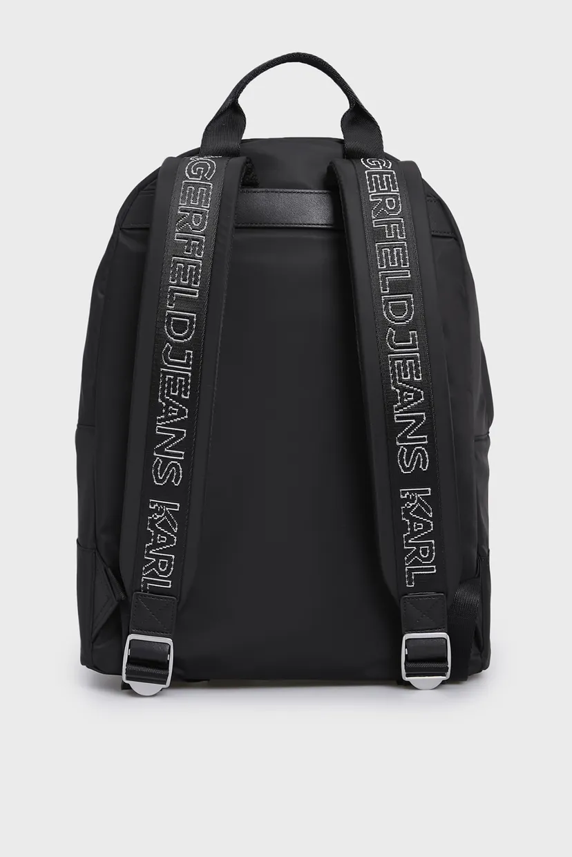 Мужской черный рюкзак URBAN NYLON BACKPACK 3