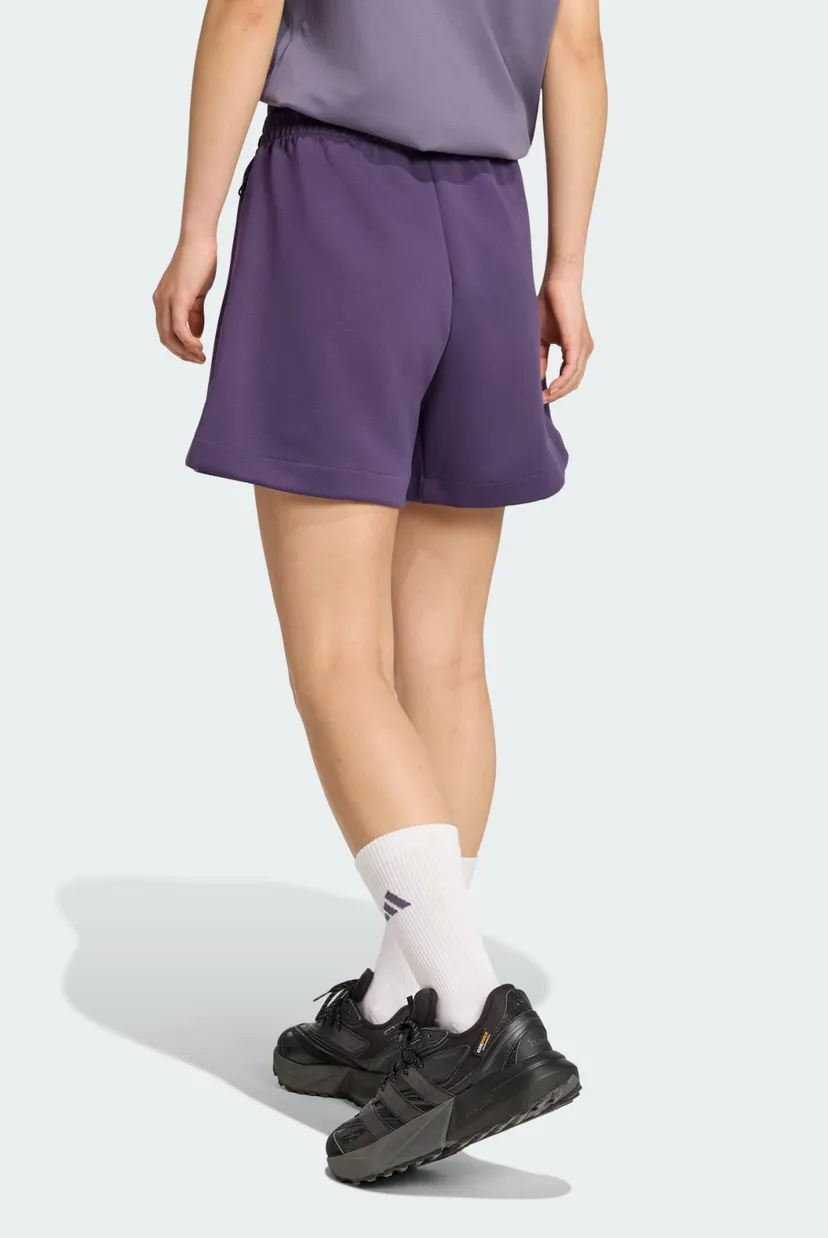 Женские фиолетовые шорты adidas Z.N.E. 3