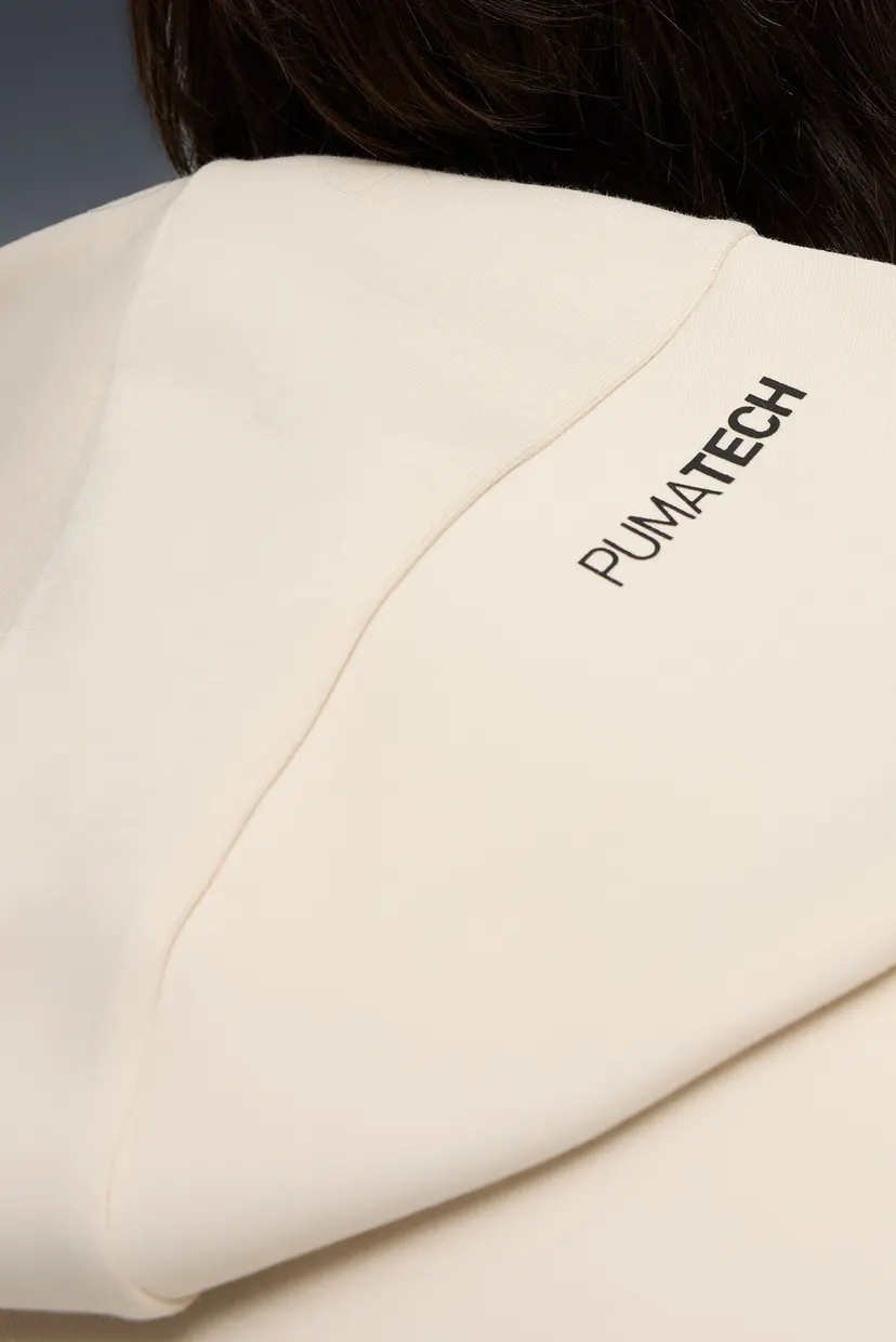 Чоловіче бежеве худі PUMATECH Full Zip Hoodie Men 5